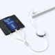 Кабель Proove Triple Sync 3 in 1 (Type‑C + Micro USB + Lightning) 1.2 м White