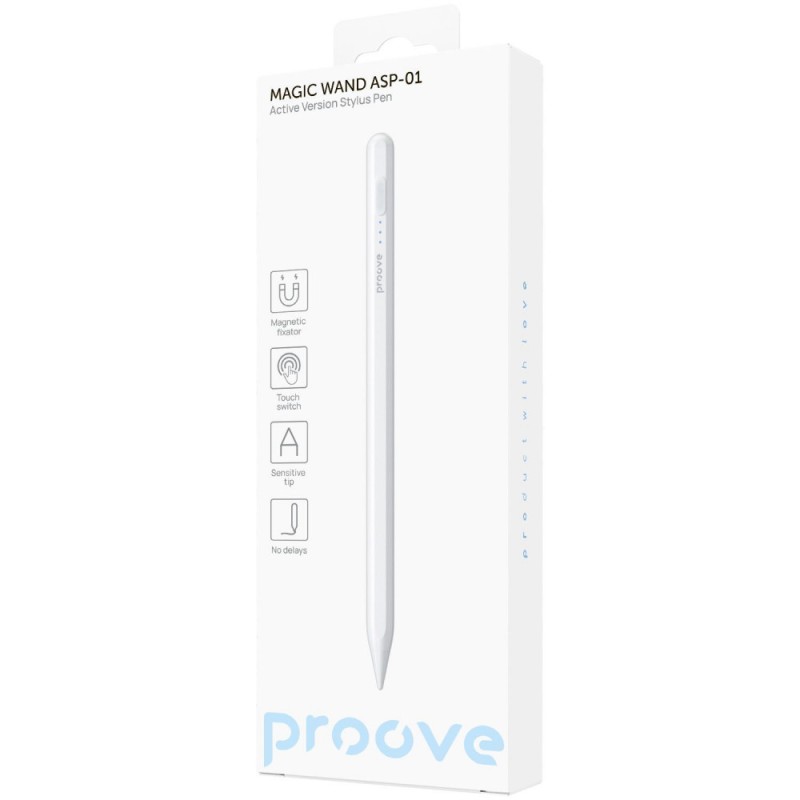 Стилус Proove Stylus Magic Wand ASP-01 Active Version White Стилус Proove Stylus Magic Wand ASP-01 Active Version White