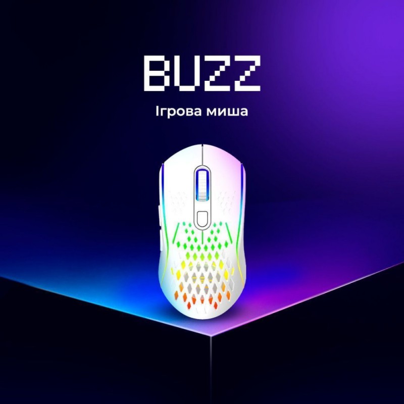 Бездротова ігрова миша Proove Gaming Buzz Black