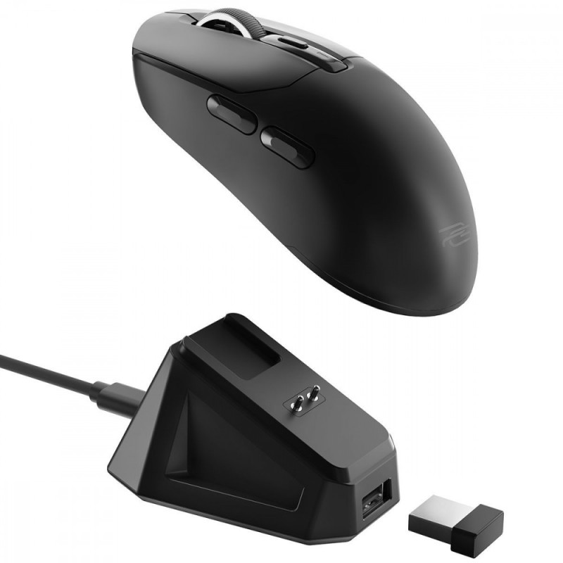 Proove Gaming Rate Pro Wireless Gaming Mouse with Charging Dock Black