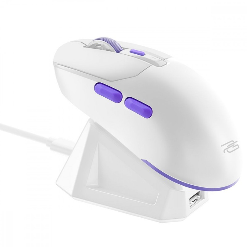 Бездротова ігрова миша Proove Gaming Rate Pro with Charging Dock White