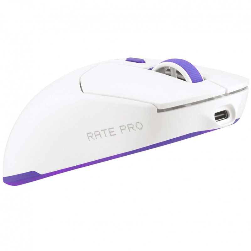 Бездротова ігрова миша Proove Gaming Rate Pro with Charging Dock White