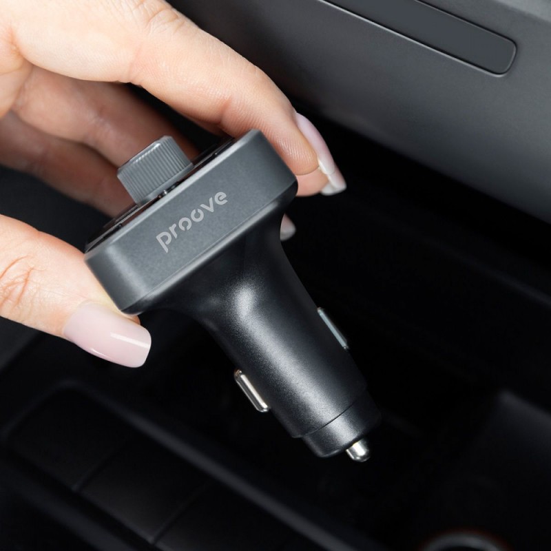 AZP Proove FM Launcher Luxor SE 36W (PD+QC3.0) Type-C+USB Gray