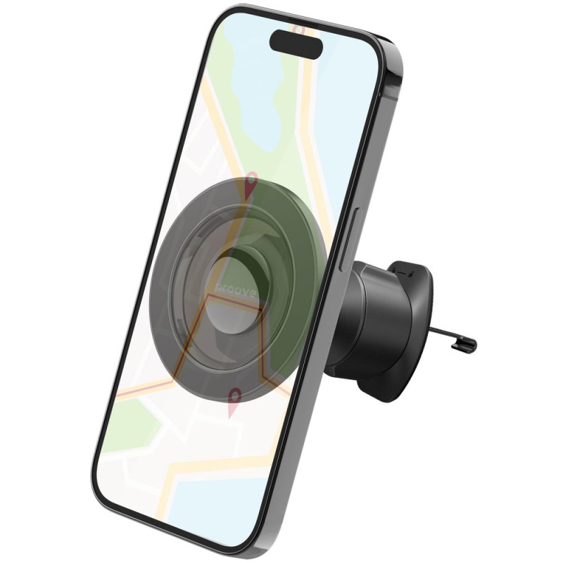Автомобильный держатель Proove Phantom Air Outlet Car Mount Black Автомобильный держатель Proove Phantom Air Outlet Car Mount Black