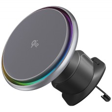 Автомобільний тримач з Бездротовим ЗП Proove IceCore QI2 15W Gray