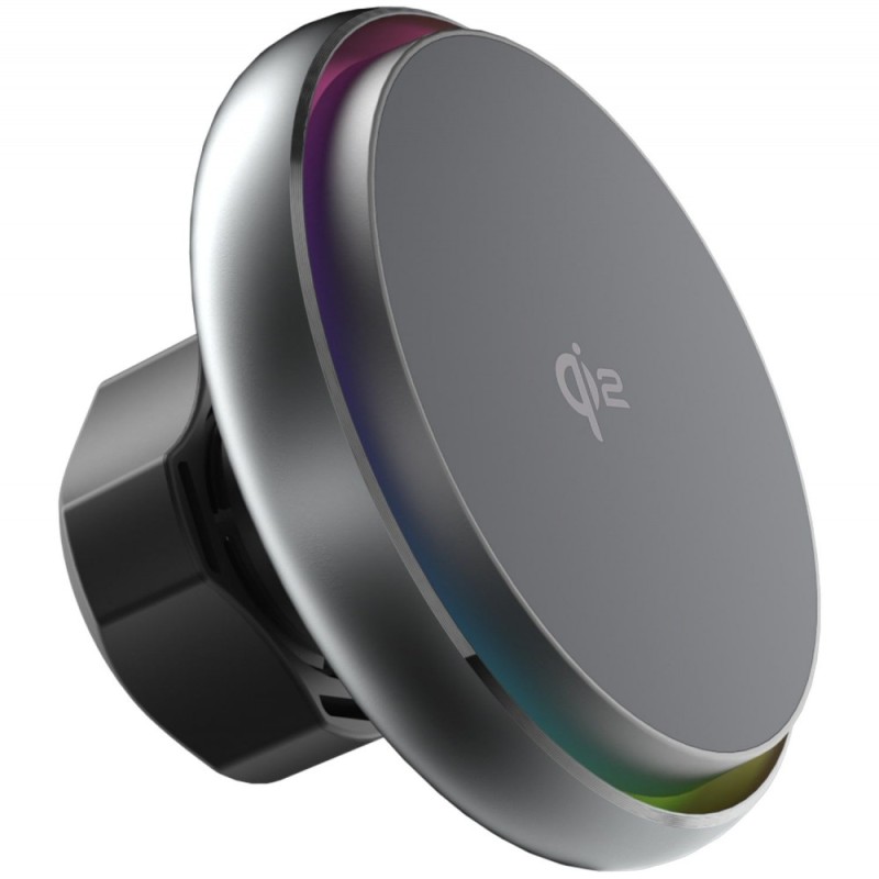 Car holder with Wireless Charger Proove IceCore QI2 15W Gray