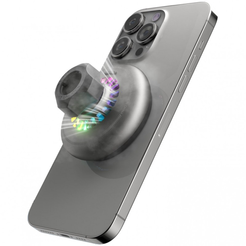 Car holder with Wireless Charger Proove IceCore QI2 15W Gray