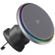 Car holder with Wireless Charger Proove IceCore QI2 15W Gray