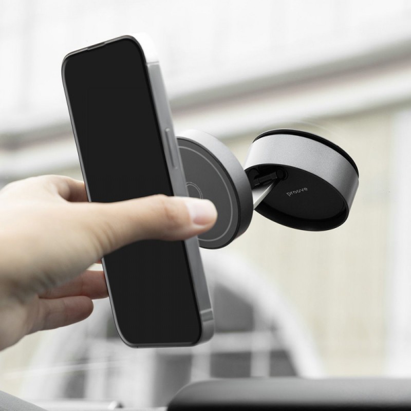 Автомобільний тримач Proove Griptor Suction Type Universal Mount Gray Автомобільний тримач Proove Griptor Suction Type Universal Mount Gray