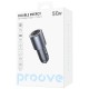 АЗУ Proove Double Energy 50W 2xType-C Metal Gray