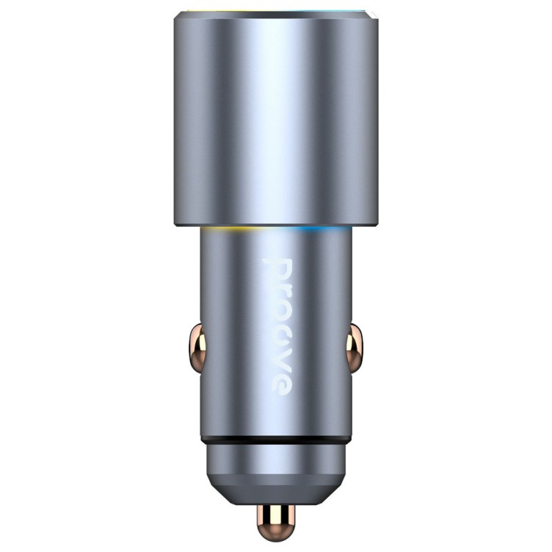 АЗУ Proove Double Energy 50W 2xType-C Metal Gray