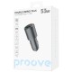 АЗП Proove Double Energy Plus 53W (USB + Type-C) Metal Gray