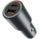 АЗП Proove Double Energy Plus 53W (USB + Type-C) Metal Gray