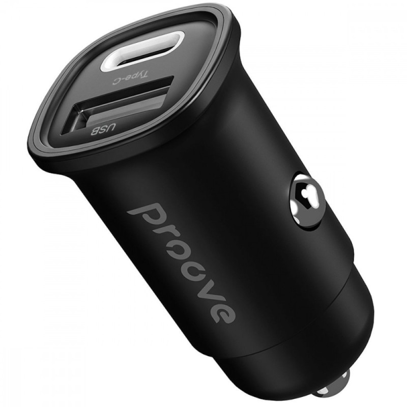 АЗУ Proove Flash 30W (Type-C+USB) Black
