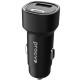 Car Charger Proove Flash 48W (Type-C + USB) Black Car Charger Proove Flash 48W (Type-C + USB) Black