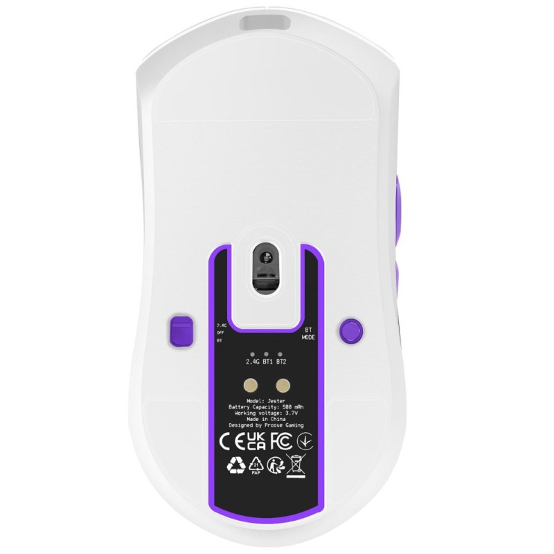 Бездротова ігрова миша Proove Gaming Jester 8K White