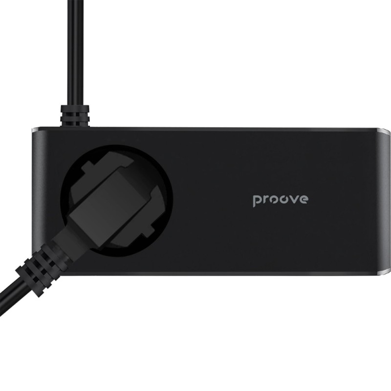 Сетевой фильтр Proove Homester Pro 65W (AC+2xType-C+2xUSB) 1.5m Black