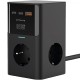 Сетевой фильтр Proove Power Cube 65W (3xAC+2xType-C+1xUSB) 1.5m black