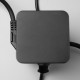 Сетевой фильтр Proove Power Cube 65W (3xAC+2xType-C+1xUSB) 1.5m black