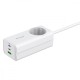 Сетевой фильтр Proove Power Strip PD-02 65W (2 Type-C + 1USB) white Сетевой фильтр Proove Power Strip PD-02 65W (2 Type-C + 1USB) white