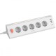 Сетевой фильтр Proove Prism Socket (5xAC + 2xType-C + 2xUSB) 1.6m white Сетевой фильтр Proove Prism Socket (5xAC + 2xType-C + 2xUSB) 1.6m white