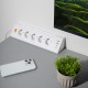 Сетевой фильтр Proove Prism Socket (5xAC + 2xType-C + 2xUSB) 1.6m white Сетевой фильтр Proove Prism Socket (5xAC + 2xType-C + 2xUSB) 1.6m white