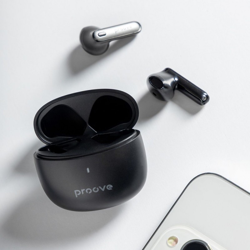 Proove Intro TWS wireless headphones (APP) black Proove Intro TWS wireless headphones (APP) black