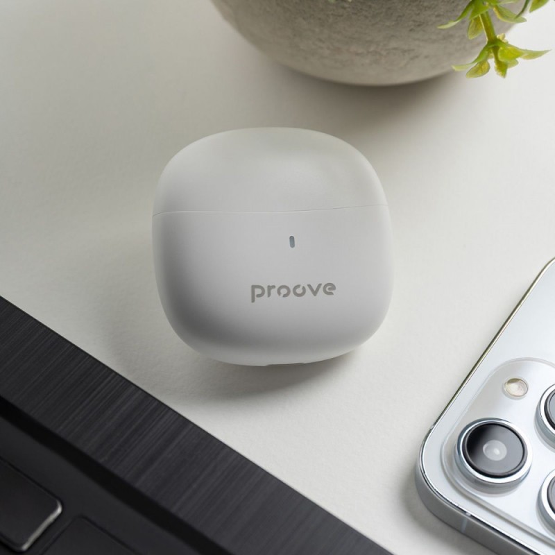 Proove Intro TWS wireless headphones (APP) white