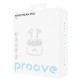 Proove Mainstream Pro TWS wireless headphones (APP) white