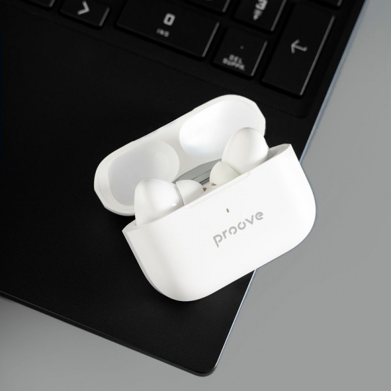 Proove Mainstream Pro TWS wireless headphones (APP) white