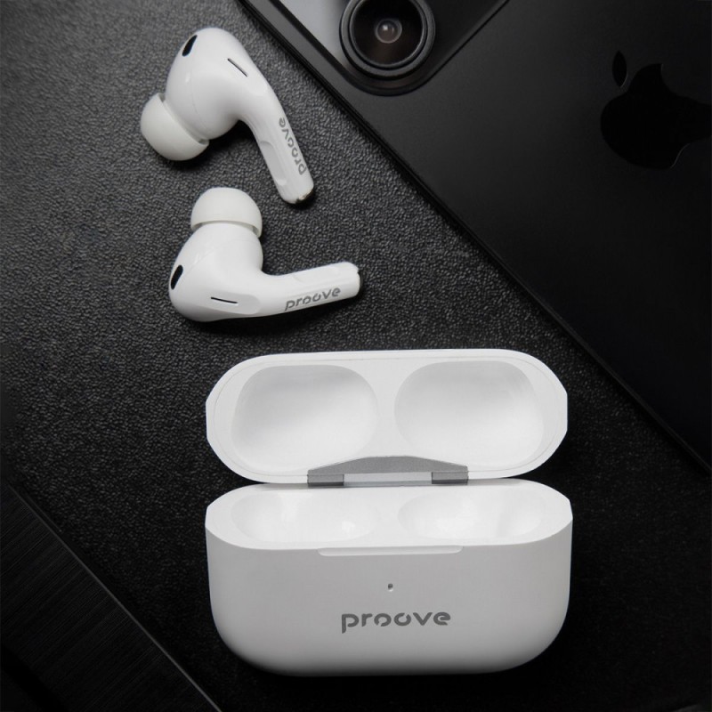 Proove Mainstream Pro TWS wireless headphones (APP) white