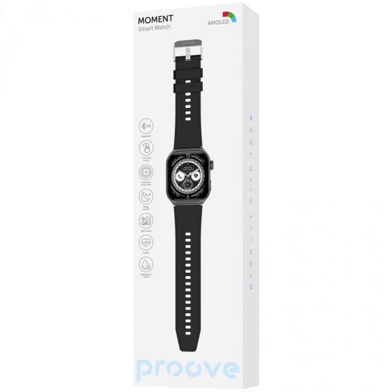 Smart Watch Proove Moment Black