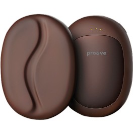 Грілка для рук акумуляторна Proove HeatBean 2500 mAh Brown (3 режими нагріву)