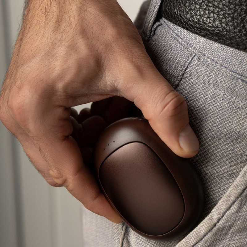 Грелка для рук аккумуляторная Proove HeatBean 2500 mAh Brown (3 режима нагрева) Грелка для рук аккумуляторная Proove HeatBean 2500 mAh Brown (3 режима нагрева)