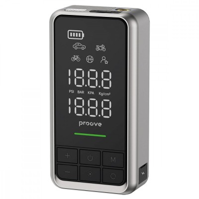 Пусковий Пристрій 2 в 1 + Насос Proove Air Jump 10400mAh 1000A Gray