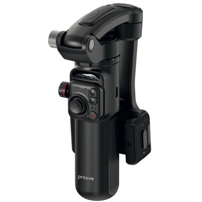Smartphone Stabilizer Proove Vector Gimbal Stabilizer with AI Tracking and LED Lighting
