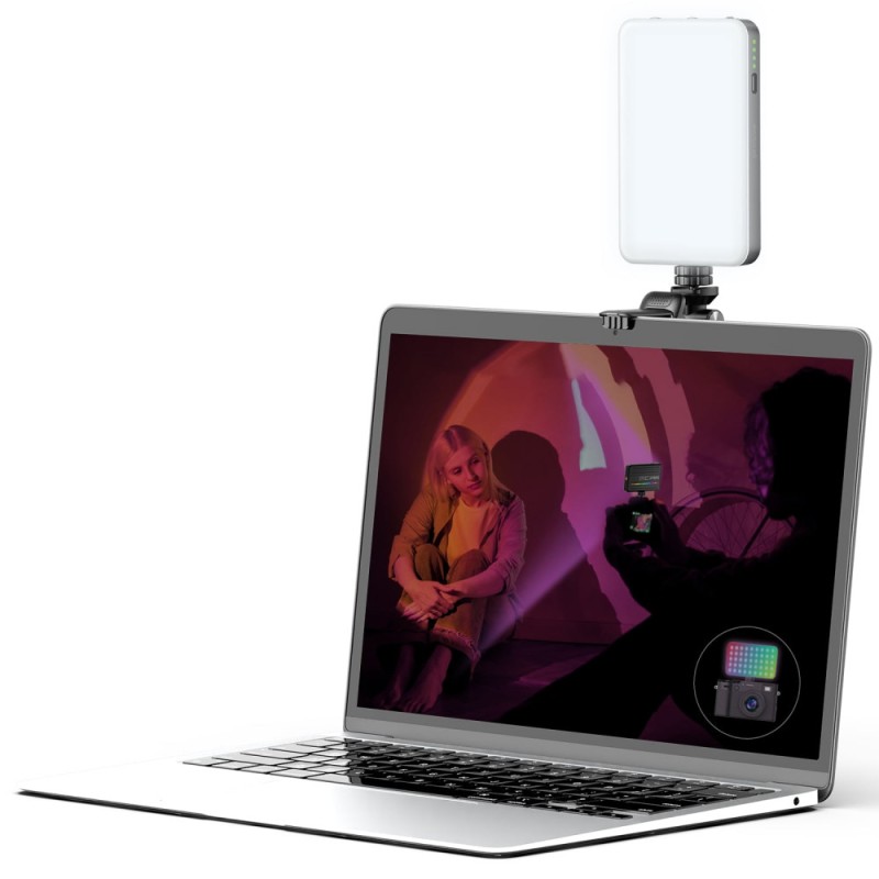 Portable LED Video Light Proove GlowBox Black 129 LED RGB