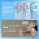 Portable Fan Proove Carlson 1800mAh White