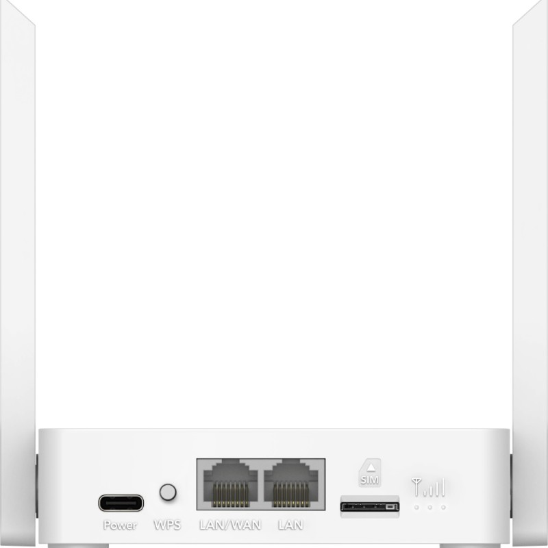 Маршрутизатор Cudy LT300, N300 Wi-Fi, 4G LTE Cat4, USB-C power, Mini Router