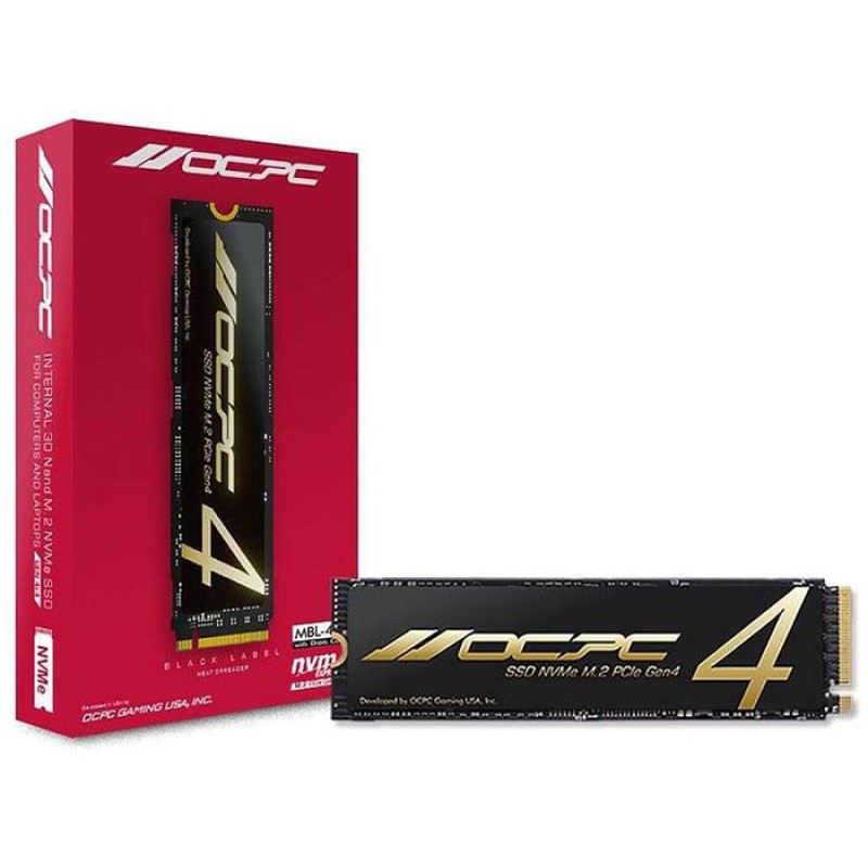 SSD 1TB OCPC MBL-410 Heatsink M.2 2280 NVMe PCIe 4.0 x4, Retail
