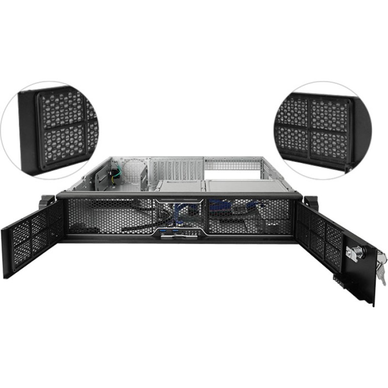 Корпус серверний Chieftec UNC-209S-B-OP без БЖ ATX