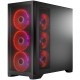 Корпус Modecom VOLCANO EXPANSE S ARGB 4x140mm fans MIDI USB 3.0x2+TYPE-C BLACK без БЖ ATX