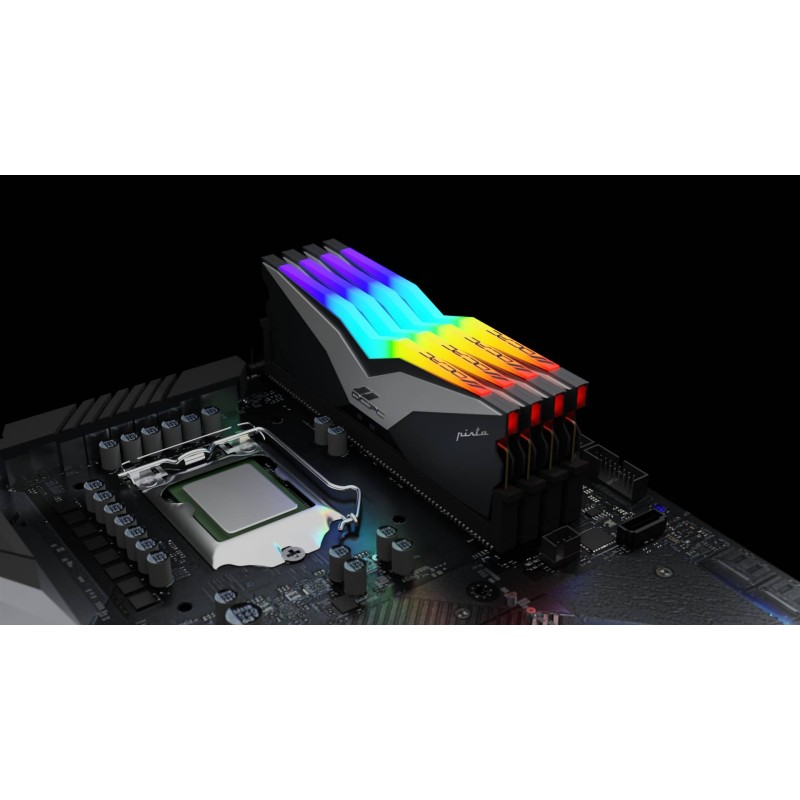 DDR5 32Gb 6200MHz (2*16Gb) OCPC PISTA RGB C36 Titan, Retail Kit