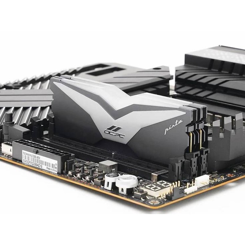 DDR5 64Gb 6200MHz (2*32Gb) OCPC PISTA RGB C40 Titan, Retail Kit