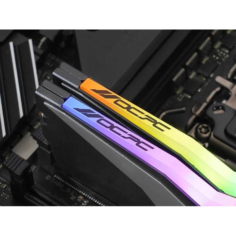 DDR5 64Gb 6200MHz (2*32Gb) OCPC PISTA RGB C40 Titan, Retail Kit