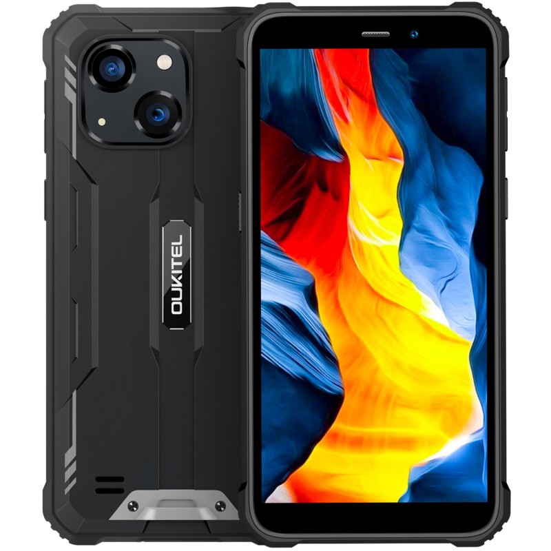 Смартфон Oukitel G2 6"HD+ /4GB/64GB/ T606 / 6300mAh /13+5Мп/ IP69K /NFC Black