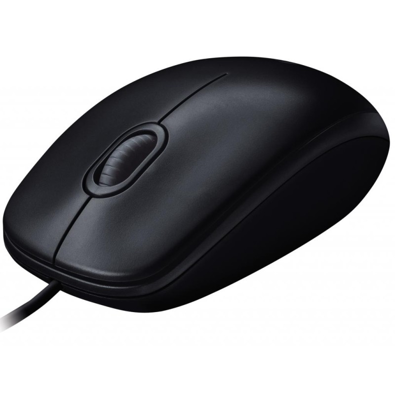 Мишка Logitech B100, 3кн., 1000 dpi, чорна Мишка Logitech B100, 3кн., 1000 dpi, чорна