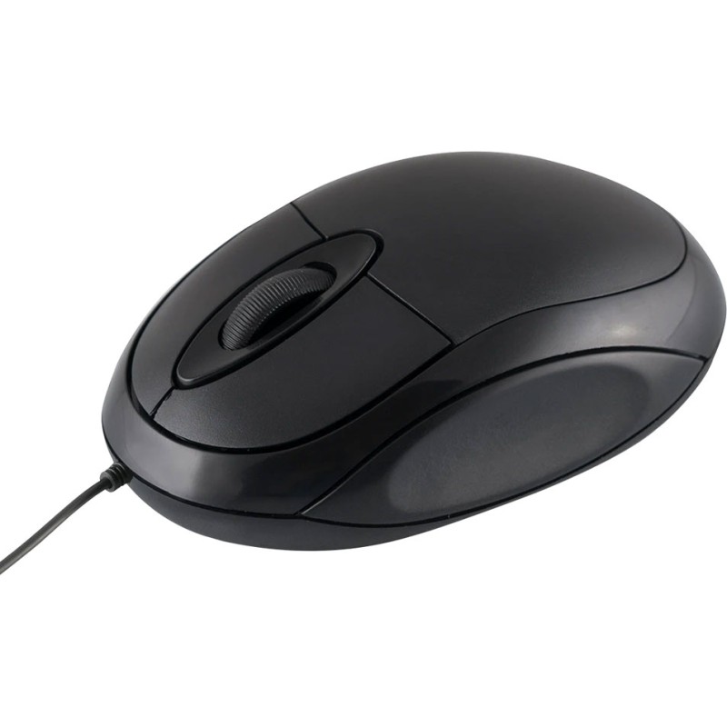 Мишка LogicConcept LM-11, 3 кн., 1000dpi, чорна