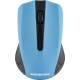 Мишка Modecom MC-WM9, бездротова, 2кн., 1200dpi, нано ресівер чорна-синя
