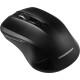 Мишка Modecom MC-WM9.1, бездротова, 4кн., 1600dpi, чорна